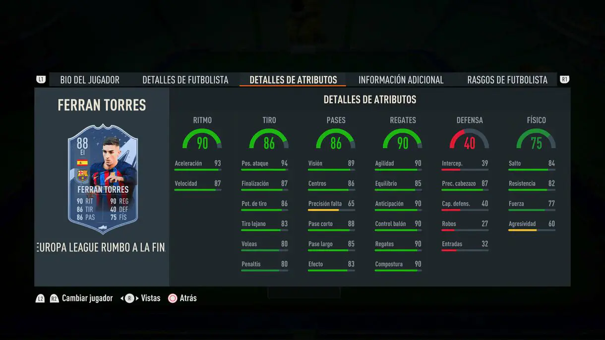 ferran torres rttf fifa 23