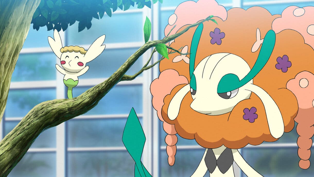 Flabebe y Florges anime Pokemon