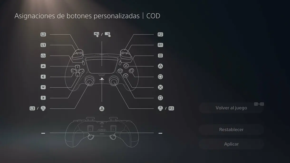 Así podemos mapear los controles del DualSense Edge