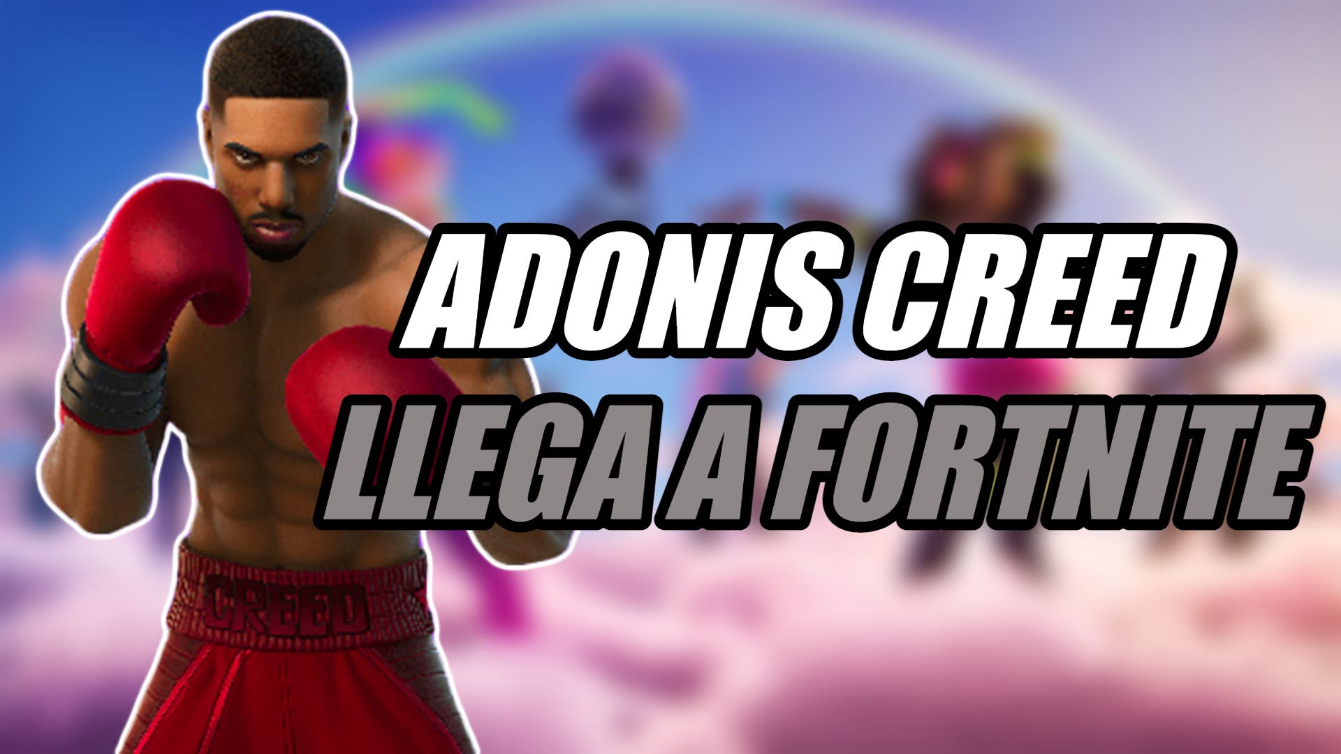 Adonis Creed lands on Fortnite in style: only the best will be able to get his skin for free