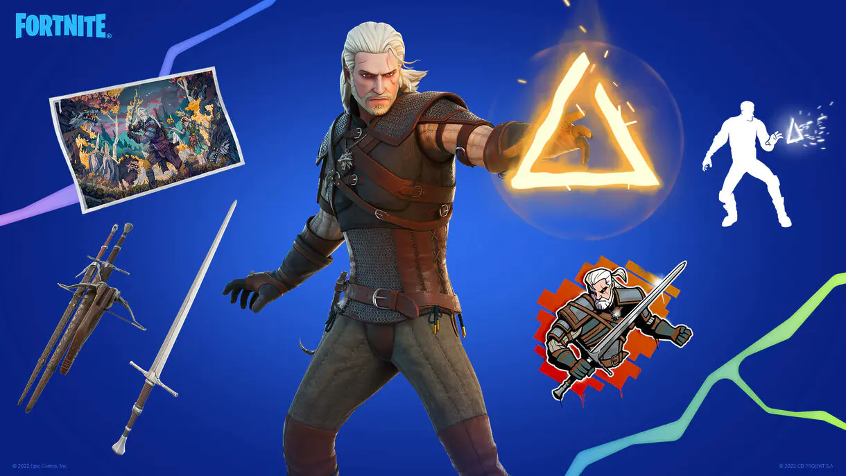 fortnite the wticher