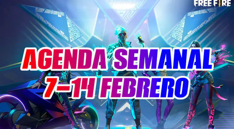 Imagen de Agenda semanal de Free Fire (7-14 febrero) y todas las novedades que llegan al juego
