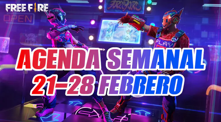 Imagen de Nueva agenda semanal de Free Fire: estos son los nuevos contenidos que llegan al juego del 21 al 28 febrero