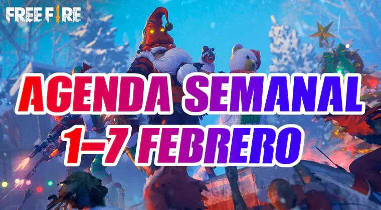 Imagen de Free Fire revela su nueva agenda semanal y las novedades que llegan al battle royale (1-7 febrero)