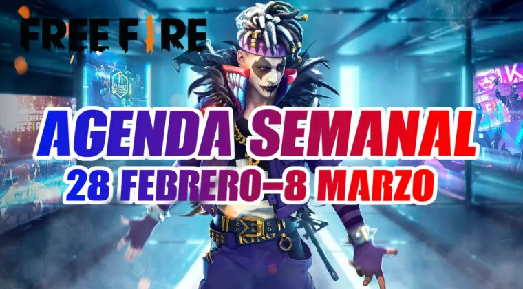 Imagen de Free Fire revela la nueva agenda semanal del 28 febrero al 7 marzo: estas son todas las novedades
