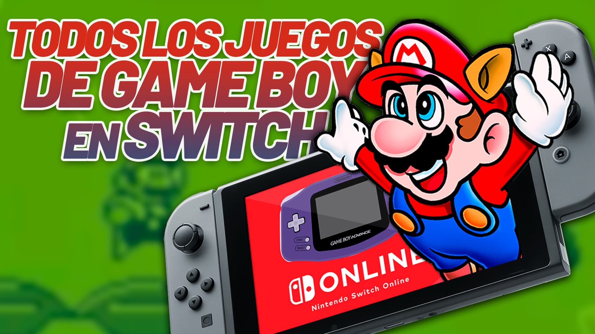 Switch Online añade 3 juegos de Mario gratis a su catálogo de GBA
