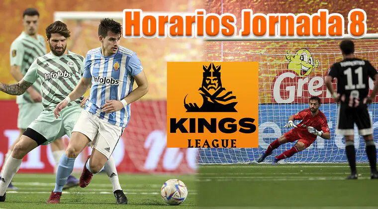 Imagen de Kings League Jornada 8: Horarios y enfrentamientos de la liga tras la jornada con más drama