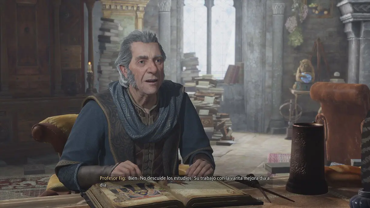 Tras hablar por segunda vez con Fig podremos aprender Expelliarmus