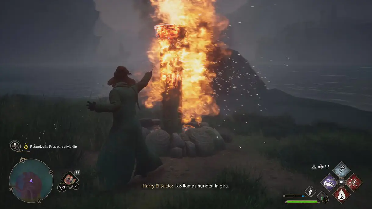 Las pruebas de merlín sirven para aumentar tu inventario en Hogwarts Legacy