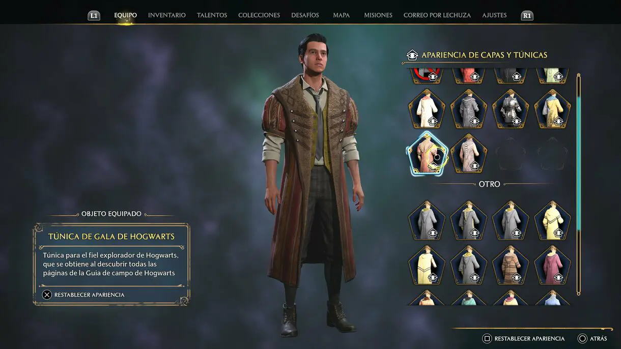 Túnica de gala de Hogwarts de Hogwarts Legacy