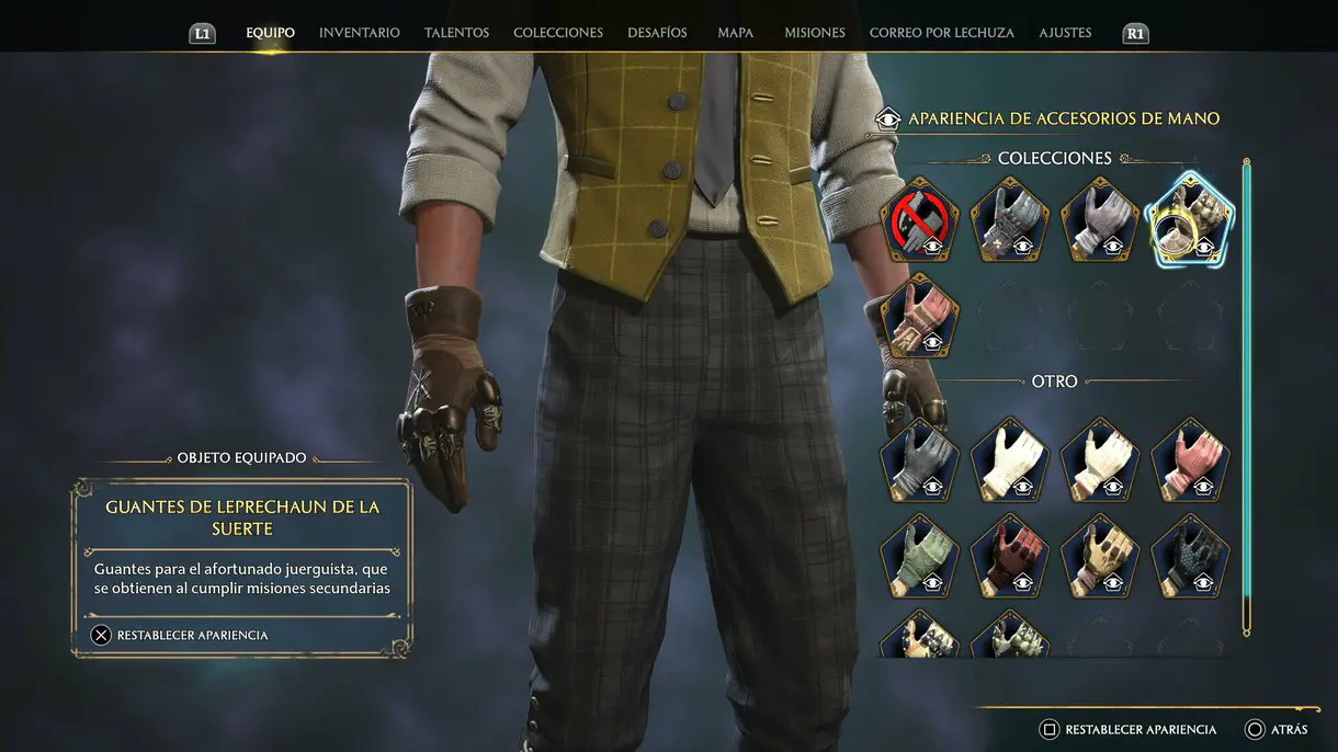 Traje de baño de revelasecretos de Hogwarts Legacy