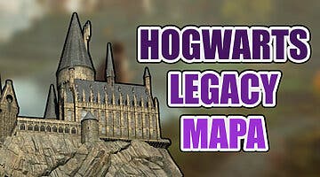Imagen de Filtrado el mapa de Hogwarts Legacy al completo, y es más grande de lo que imaginas