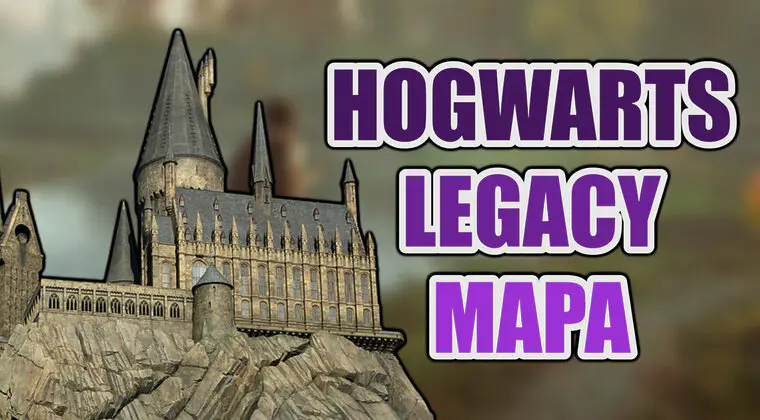 Imagen de Filtrado el mapa de Hogwarts Legacy al completo, y es más grande de lo que imaginas