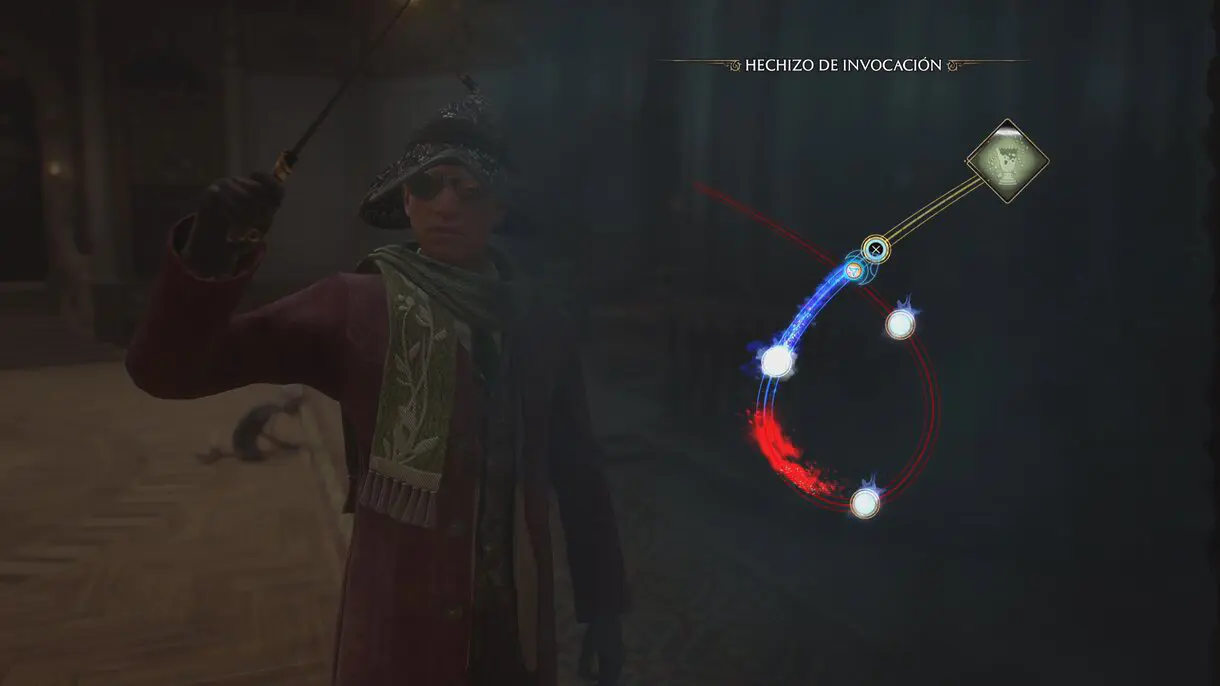 Hechizo de Invocación de Hogwarts Legacy