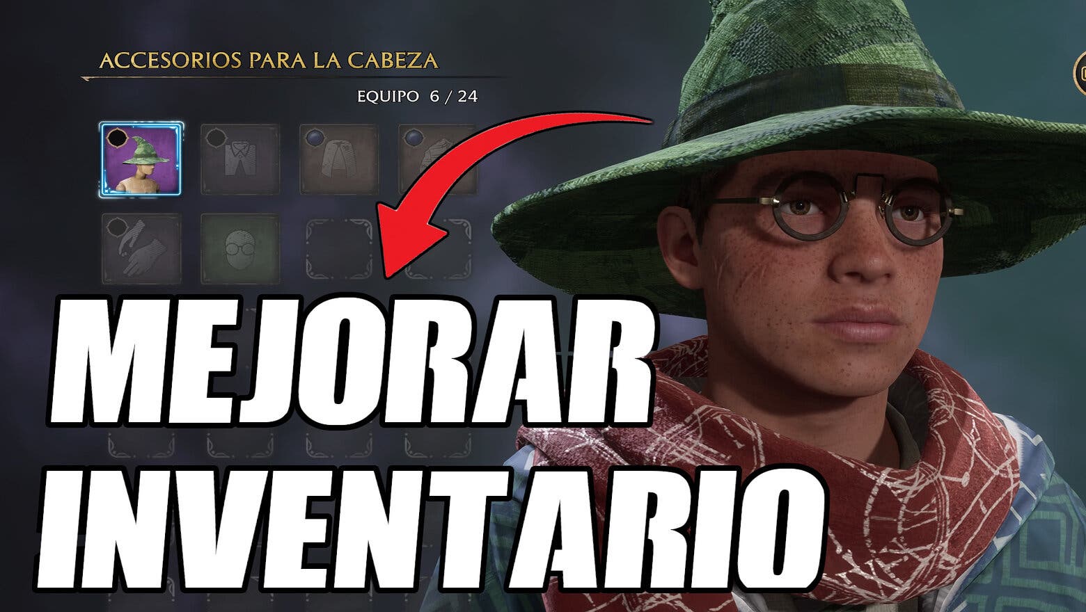 Guía para tener más espacio en el inventario de Hogwarts Legacy