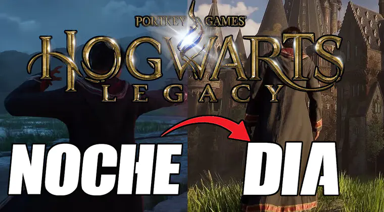 Imagen de Hogwarts Legacy: cómo hacer que el tiempo pase rápido para que sea de día o de noche