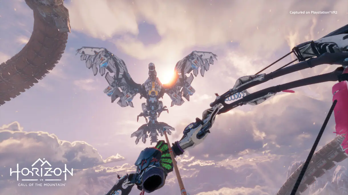 Disparando flechas en Horizon VR