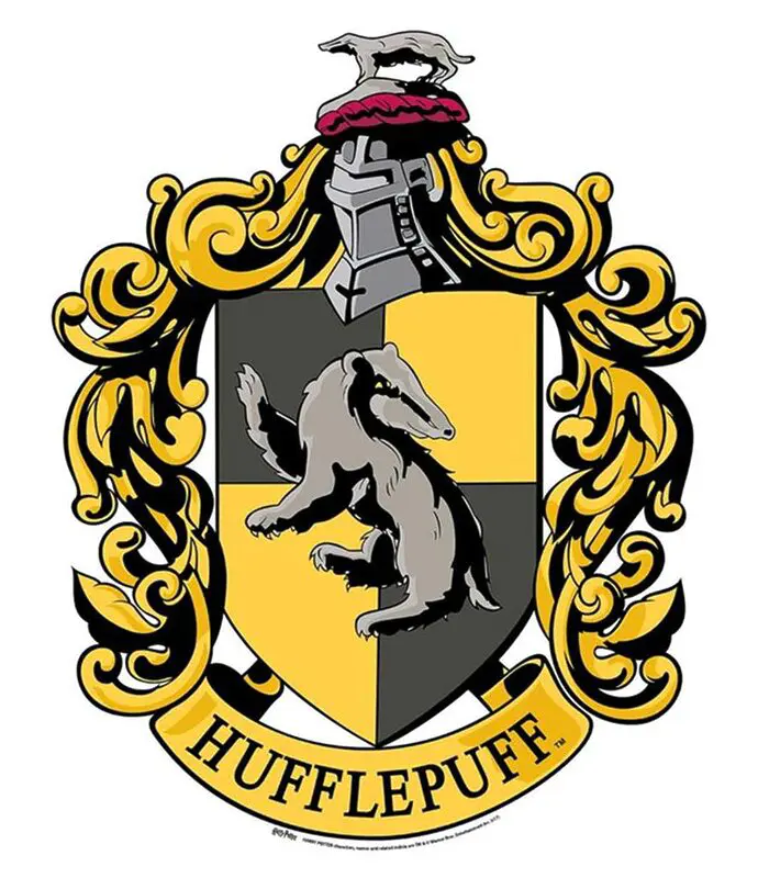 Hufflepuff escudo en Hogwarts Legacy
