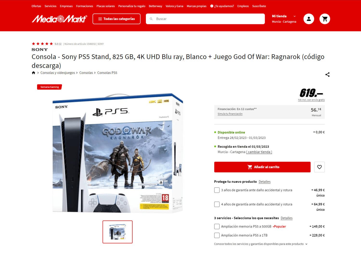 Así Está El Stock De PS5, Precios, Packs Y Donde Comprarla Al Mejor Precio