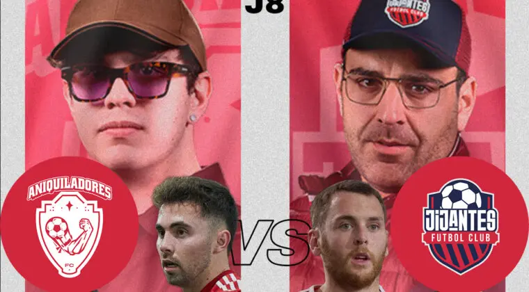 Imagen de Kings League Jornada 8: Aniquiladores FC vs Jijantes FC resumen completo, todos los goles y resultado