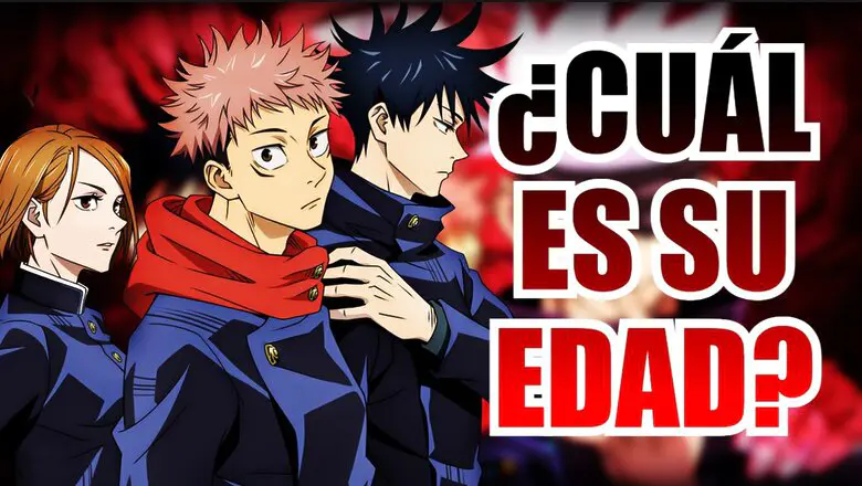 jujutsu kaisen edad personajes