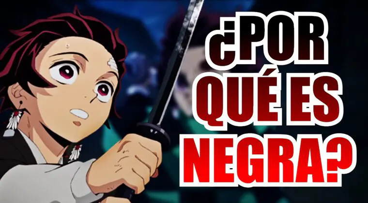 Imagen de Kimetsu no Yaiba: ¿Por qué es negra la espada de Tanjiro? ¿Qué significa?