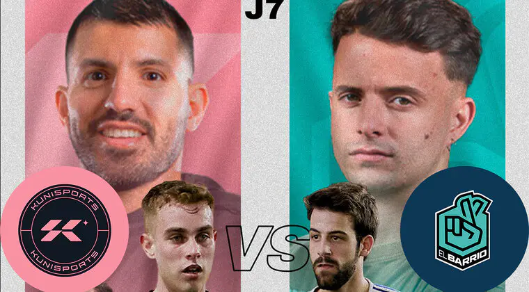 Imagen de Kings League Jornada 7: Kunisports vs El Barrio resumen, goles y resultado del partido