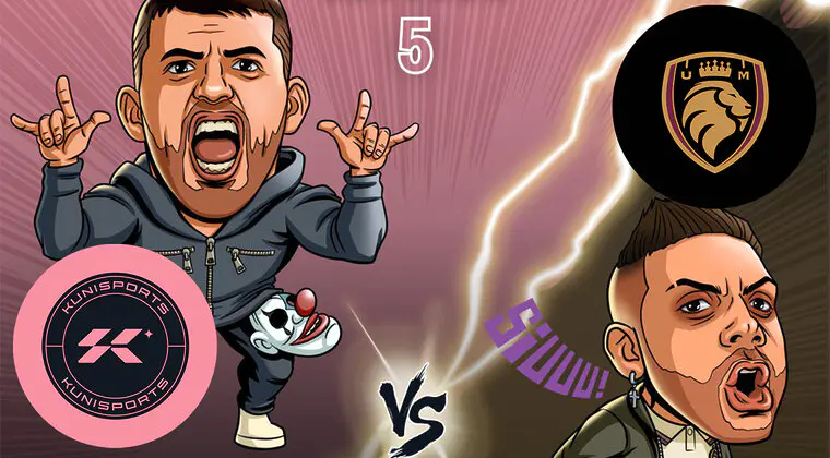 Imagen de Kings League Jornada 5: Kunisports vs Ultimate Móstoles resumen, ganador y vídeos de los goles