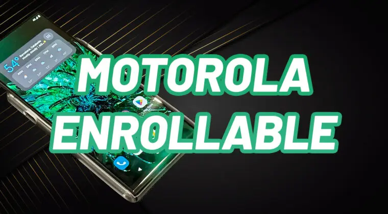 Imagen de Motorola se vuelve loca: así es su nuevo teléfono enrollable