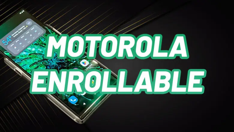 Motorola enrollable
