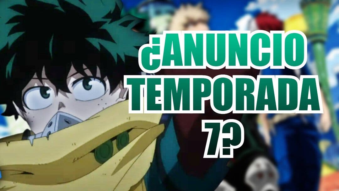 La temporada 7 de My Hero Academia ya tiene fecha de estreno