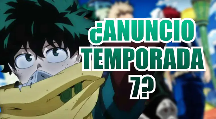Imagen de My Hero Academia: En esta fecha podría anunciarse la temporada 7 del anime