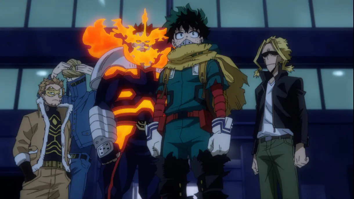 My Hero Academia Deku All Might Endeavor Hawks Best Jeanist