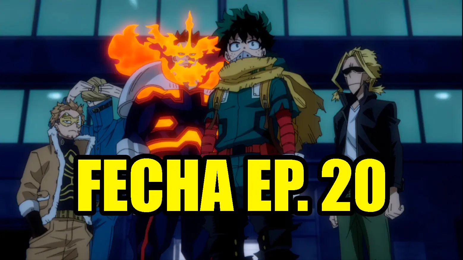 My Hero Academia horario