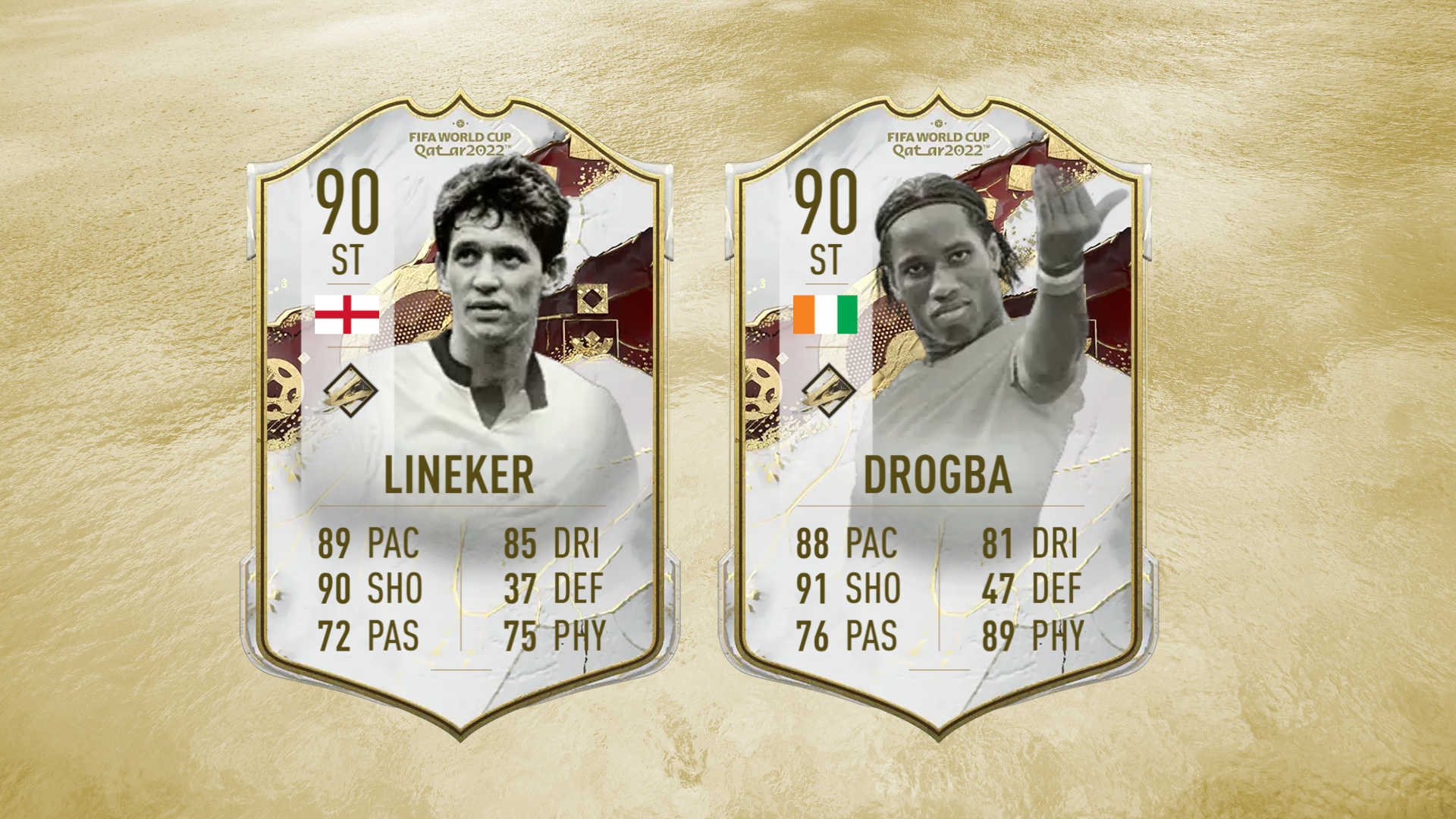 FIFA 23: Drogba and Lineker SBC now available World Cup Icons
