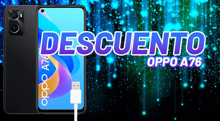 Imagen de No te vas a creer el precio que tiene este OPPO A76 ¡Increíble descuento en Amazon!