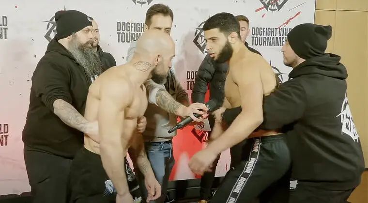 Imagen de Jordi Wild presenta los luchadores de Dogfight Wild Tournament y ya hubo una pelea entre dos de ellos