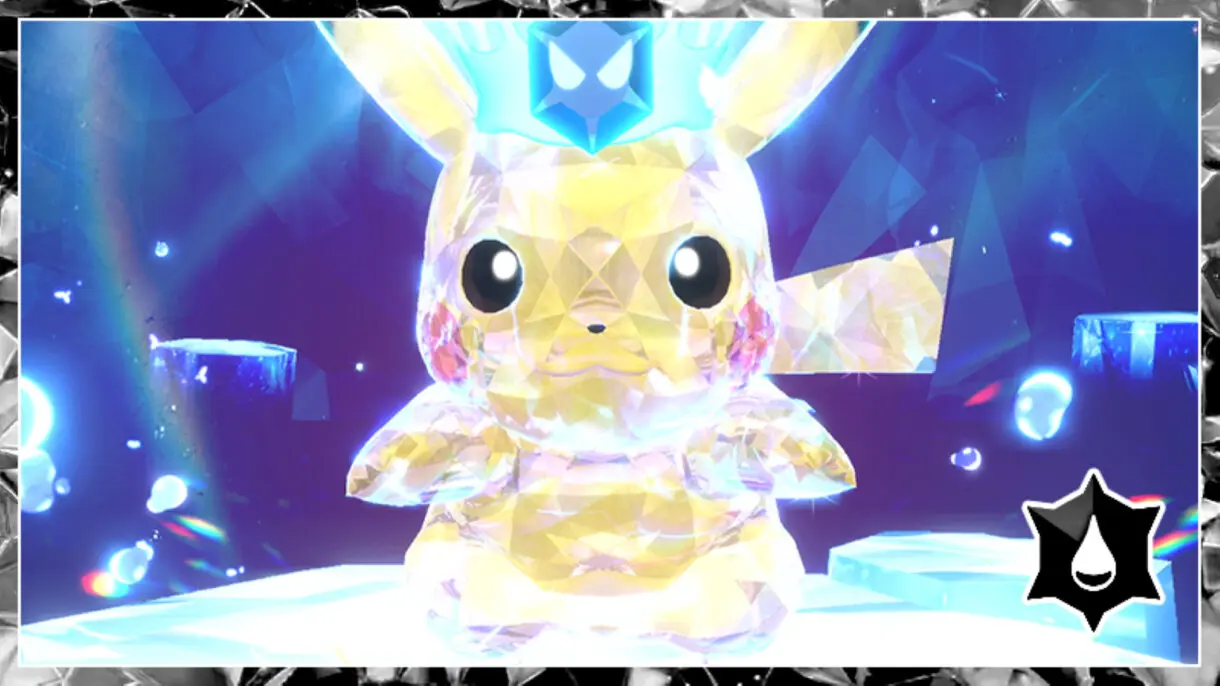 Pokemon Escarlata y Purpura Pikachu Teratipo Agua