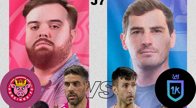 Imagen de Kings League Jornada 7: Porcinos FC vs 1K FC resumen, goles y resultado del partido