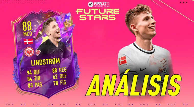 Imagen de FIFA 23: análisis de Lindstrom Future Stars 88. ¿Atacante de nivel y gratuito?