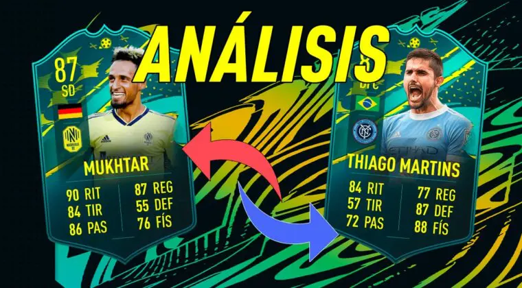 Imagen de FIFA 23: ¿Qué carta gratuita elegir? Análisis de Mukhtar y Thiago Martins Moments