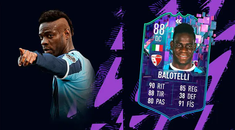 Imagen de FIFA 23: ¿Merece la pena Mario Balotelli Flashback? + Solución del SBC