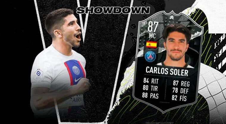 Imagen de FIFA 23: ¿Merece la pena Carlos Soler Showdown? + Solución del SBC