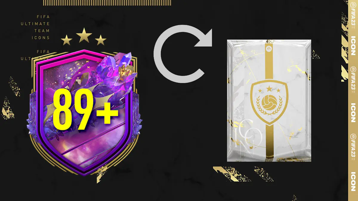FIFA 23 Ultimate Team SBC Mejora de icono top o de la FIFA World Cup 89+