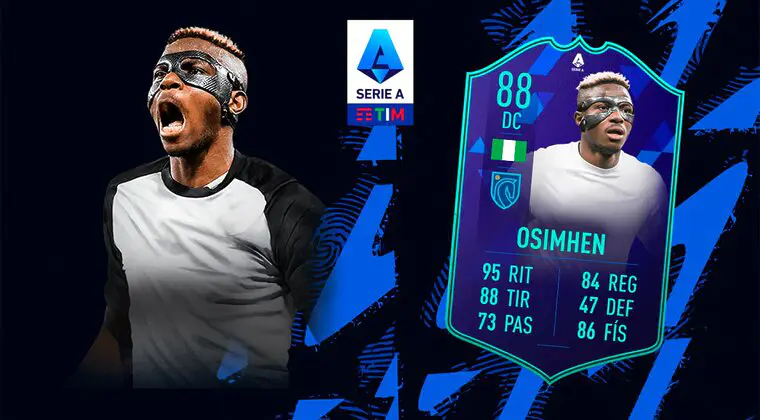 Imagen de FIFA 23: ¿Merece la pena Victor Osimhen POTM de la Serie A? + Solución del SBC