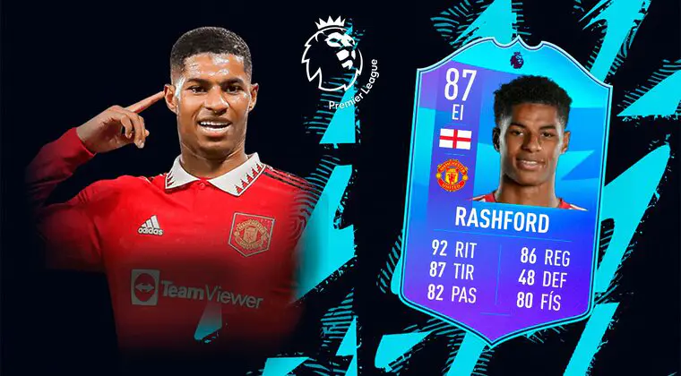 Imagen de FIFA 23: ¿Merece la pena el 2º Marcus Rashford POTM de la Premier League? + Solución del SBC