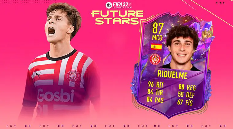 Imagen de FIFA 23: ¿Merece la pena Riquelme Future Stars? + Solución del SBC
