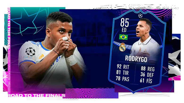 FIFA 23 Ultimate Team SBC Rodrygo MOTM UCL