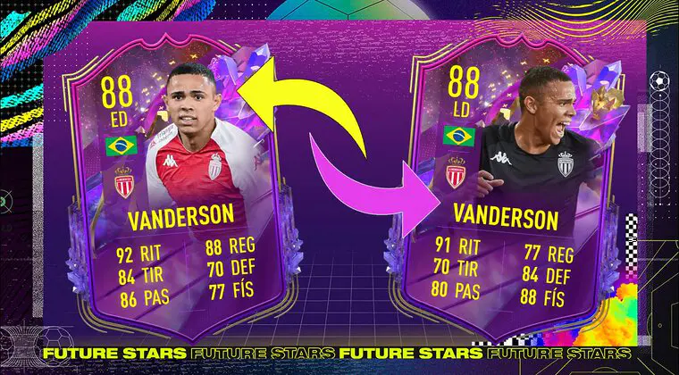 Imagen de FIFA 23: ¿Merece la pena Vanderson Future Stars? ¿Qué versión elijo? + Solución del SBC