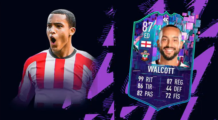 Imagen de FIFA 23: ¿Merece la pena Theo Walcott Flashback? + Solución del SBC